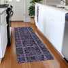Piper Looms Mayfield Medallions AMF853 Purple Machine Washable Area Rug Runner Lifestyle Image Feature