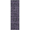Piper Looms Mayfield Medallions AMF853 Purple Machine Washable Area Rug Runner Main Image