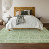 Piper Looms Mayfield Medallions AMF854 Aloe Machine Washable Area Rug Lifestyle Image Feature