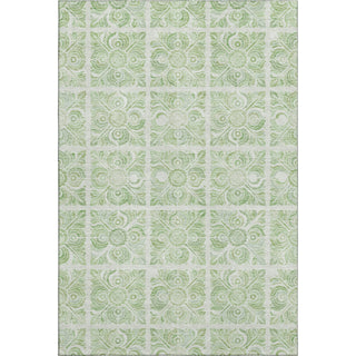 Piper Looms Mayfield Medallions AMF854 Aloe Machine Washable Area Rug main image