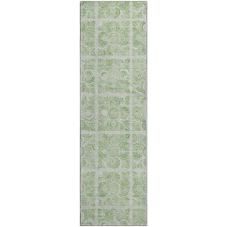 Piper Looms Mayfield Medallions AMF854 Aloe Machine Washable Area Rug Runner Main Image