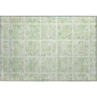 Piper Looms Mayfield Medallions AMF854 Aloe Machine Washable Area Rug Scatter Main Image
