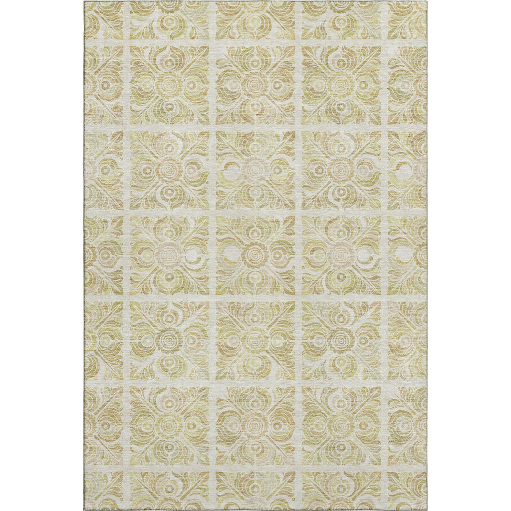 Piper Looms Mayfield Medallions AMF854 Beige Machine Washable Area Rug main image