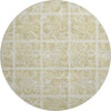 Piper Looms Mayfield Medallions AMF854 Beige Machine Washable Area Rug Round Main Image