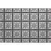 Piper Looms Mayfield Medallions AMF854 Black Machine Washable Area Rug Scatter Main Image