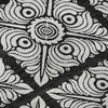 Piper Looms Mayfield Medallions AMF854 Black Machine Washable Area Rug Swatch Image