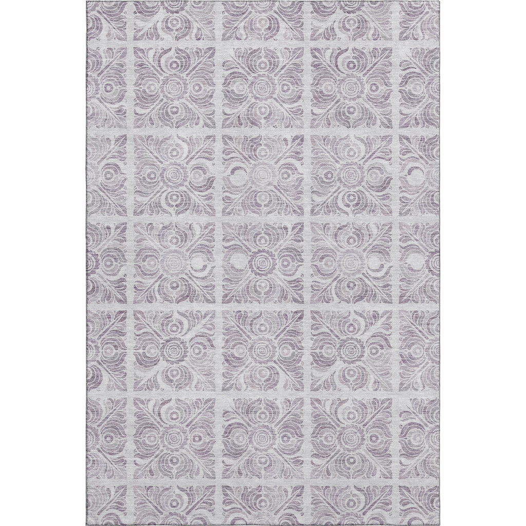 Piper Looms Mayfield Medallions AMF854 Lavender Machine Washable Area Rug main image