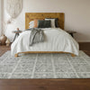 Piper Looms Mayfield Medallions AMF854 Silver Machine Washable Area Rug Lifestyle Image Feature