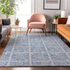 Piper Looms Mayfield Medallions AMF854 Sky Machine Washable Area Rug Lifestyle Image Feature