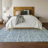 Piper Looms Mayfield Medallions AMF854 Sky Machine Washable Area Rug Lifestyle Image Feature