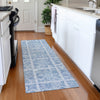 Piper Looms Mayfield Medallions AMF854 Sky Machine Washable Area Rug Runner Lifestyle Image Feature