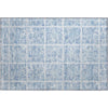 Piper Looms Mayfield Medallions AMF854 Sky Machine Washable Area Rug Scatter Main Image