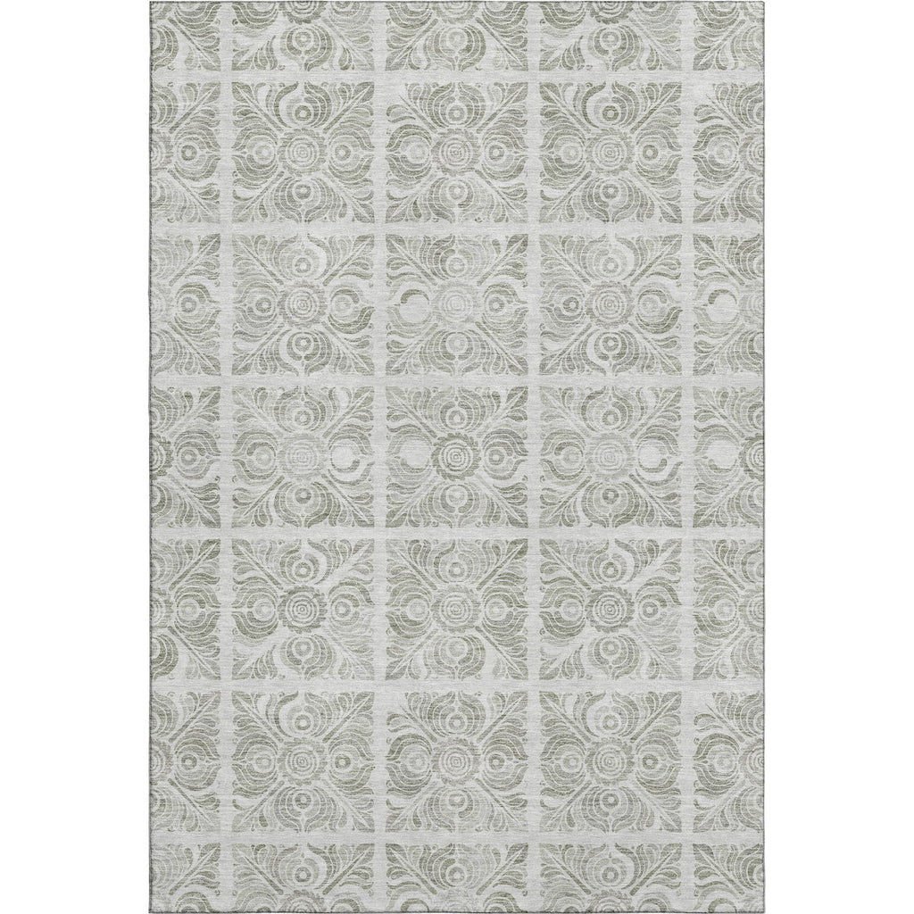 Piper Looms Mayfield Medallions AMF854 Taupe Machine Washable Area Rug main image