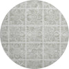 Piper Looms Mayfield Medallions AMF854 Taupe Machine Washable Area Rug Round Main Image