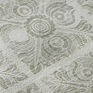 Piper Looms Mayfield Medallions AMF854 Taupe Machine Washable Area Rug Swatch Image