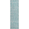 Piper Looms Mayfield Medallions AMF854 Turquoise Machine Washable Area Rug Runner Main Image