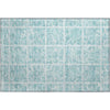 Piper Looms Mayfield Medallions AMF854 Turquoise Machine Washable Area Rug Scatter Main Image