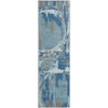 Piper Looms Mayfield Geometric AMF855 Blue Machine Washable Area Rug Runner Main Image