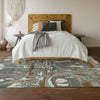 Piper Looms Mayfield Geometric AMF855 Gray Machine Washable Area Rug Lifestyle Image Feature