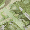 Piper Looms Mayfield Geometric AMF855 Green Machine Washable Area Rug Swatch Image