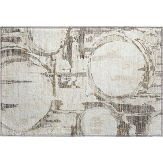 Piper Looms Mayfield Geometric AMF855 Ivory Machine Washable Area Rug Scatter Main Image