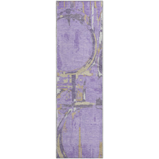 Piper Looms Mayfield Geometric AMF855 Lavender Machine Washable Area Rug Runner Main Image