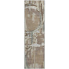 Piper Looms Mayfield Geometric AMF855 Mocha Machine Washable Area Rug Runner Main Image