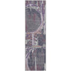 Piper Looms Mayfield Geometric AMF855 Purple Machine Washable Area Rug Runner Main Image