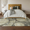 Piper Looms Mayfield Geometric AMF855 Tan Machine Washable Area Rug Lifestyle Image Feature