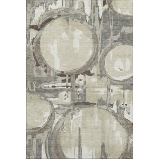 Piper Looms Mayfield Geometric AMF855 Tan Machine Washable Area Rug main image