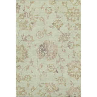 Piper Looms Mayfield Floral AMF856 Aloe Machine Washable Area Rug main image