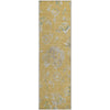 Piper Looms Mayfield Floral AMF856 Gold Machine Washable Area Rug Runner Main Image