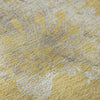 Piper Looms Mayfield Floral AMF856 Gold Machine Washable Area Rug Swatch Image