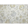 Piper Looms Mayfield Floral AMF856 Ivory Machine Washable Area Rug Scatter Main Image