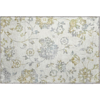 Piper Looms Mayfield Floral AMF856 Ivory Machine Washable Area Rug Scatter Main Image