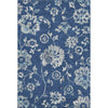 Piper Looms Mayfield Floral AMF856 Navy Machine Washable Area Rug main image
