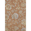 Piper Looms Mayfield Floral AMF856 Paprika Machine Washable Area Rug main image