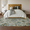 Piper Looms Mayfield Floral AMF856 Taupe Machine Washable Area Rug Lifestyle Image Feature