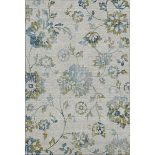 Piper Looms Mayfield Floral AMF856 Taupe Machine Washable Area Rug main image