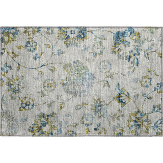 Piper Looms Mayfield Floral AMF856 Taupe Machine Washable Area Rug Scatter Main Image