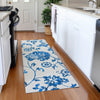 Piper Looms Mayfield Floral AMF856 White Machine Washable Area Rug Runner Lifestyle Image Feature