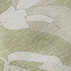 Piper Looms Mayfield Floral AMF857 Aloe Machine Washable Area Rug Swatch Image