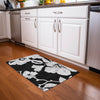 Piper Looms Mayfield Floral AMF857 Black Machine Washable Area Rug Scatter Lifestyle Image Feature