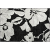 Piper Looms Mayfield Floral AMF857 Black Machine Washable Area Rug Scatter Main Image