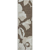 Piper Looms Mayfield Floral AMF857 Brown Machine Washable Area Rug Runner Main Image