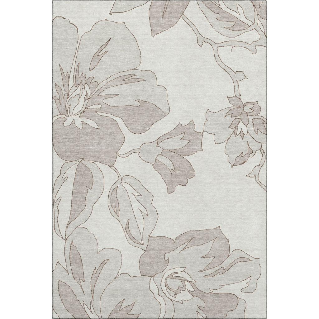 Piper Looms Mayfield Floral AMF857 Ivory Machine Washable Area Rug main image