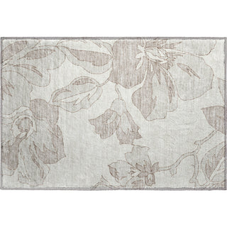 Piper Looms Mayfield Floral AMF857 Ivory Machine Washable Area Rug Scatter Main Image