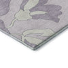 Piper Looms Mayfield Floral AMF857 Lavender Machine Washable Area Rug Corner Image