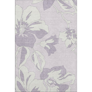Piper Looms Mayfield Floral AMF857 Lavender Machine Washable Area Rug main image