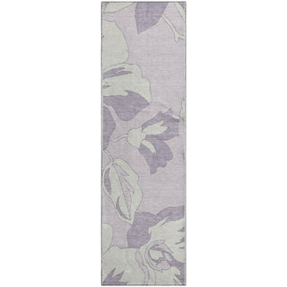 Piper Looms Mayfield Floral AMF857 Lavender Machine Washable Area Rug Runner Main Image